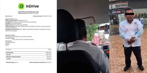 VIDEO. Taxista en Playa del Carmen secuestra a turistas extranjeros para obligarlos a pagar tarifa excesiva