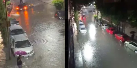 Lluvias colapsan CDMX; presa Becerra se desborda y provoca inundaciones en Periférico
