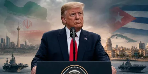 Trump cierra hostilidades con Irán y apunta presión hacia Cuba
