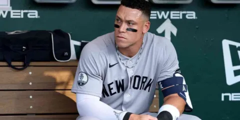 Aaron Judge sufre fractura por estrés en costilla derecha