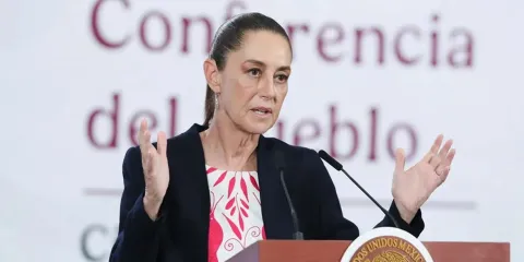 Sheinbaum descalifica encuesta sobre intervención extranjera