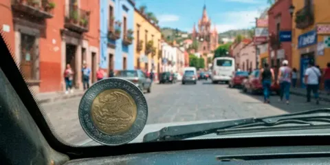 ¿Te dejaron una moneda en el parabrisas? Conoce el riesgo de esta táctica