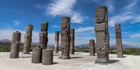 Zona Arqueológica de Tula: conoce la historia de los famosos guerreros de piedra