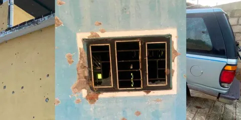 Familias desplazadas regresan y las atacan con drones y armas de fuego en Guerrero. VIDEO