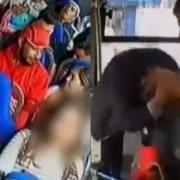 VIDEO. Valle de Toluca. Denuncia joven acoso en camión; chofer golpea al sospechoso 