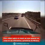 Chófer de tráiler sobrevive a ataque armado y otro transportista evita escape de criminales