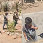 Así documentó un auto de Google Maps a civiles armados en una carretera de Sinaloa