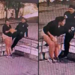 IMÁGENES SENSIBLES. Mujer policía dispara su pistola accidentalmente y hiere a su amiga en Venezuela 