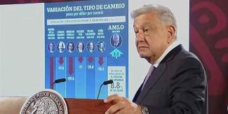 Obrador: el peso no se ha devaluado