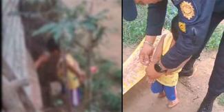 VIDEO. INDIGNANTE, en Guatemala, liberan a niño atado con un alambre; tenía días sin comer