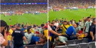 VIDEO. Copa América: Aficionado mexicano es NOQUEADO por seguidor de Ecuador