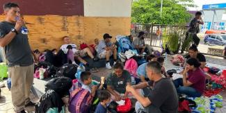 INM desmantela primer caravana de 2025 y activa retenes en Chiapas