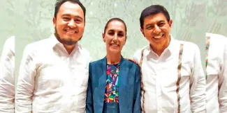 Sheinbaum acuerda con la CNTE 1,300 plazas y más apoyos para maestros de Oaxaca