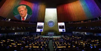 Trump acusa a México de ser epicentro del narcotráfico ante la ONU. VIDEO