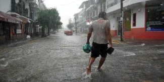 Alerta meteorológica nacional: "Trudy" y masa de aire polar amenazan con lluvias fuertes