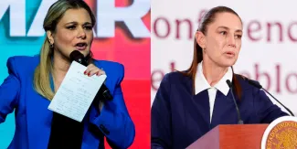 Sheinbaum confirma discusión a gritos con Maru Campos por caso de la CIA. VIDEO