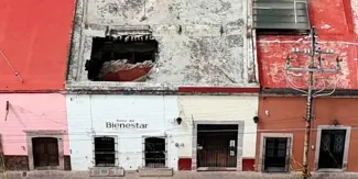 Colapsa techo del Banco del Bienestar en Zacatecas; no hay heridos