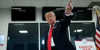 Voto anticipado un éxito rumbo a las elecciones intermedias en EU. Trump también votó
