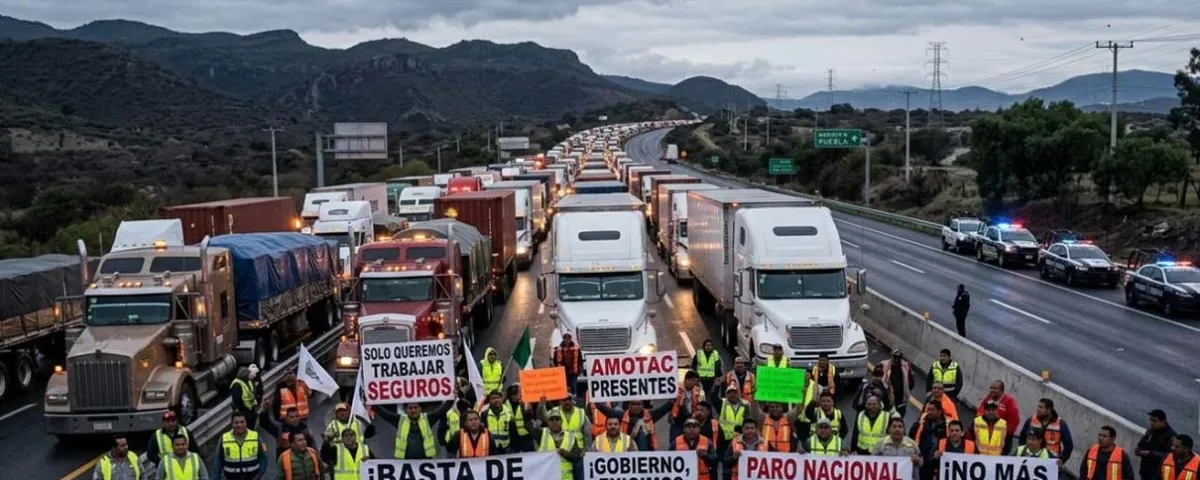 Dan reversa al paro de HOY miércoles: transportistas suspenden bloqueos en todo México