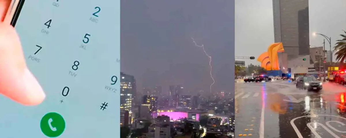 Alertas por lluvias y huracanes llegarán al celular en México