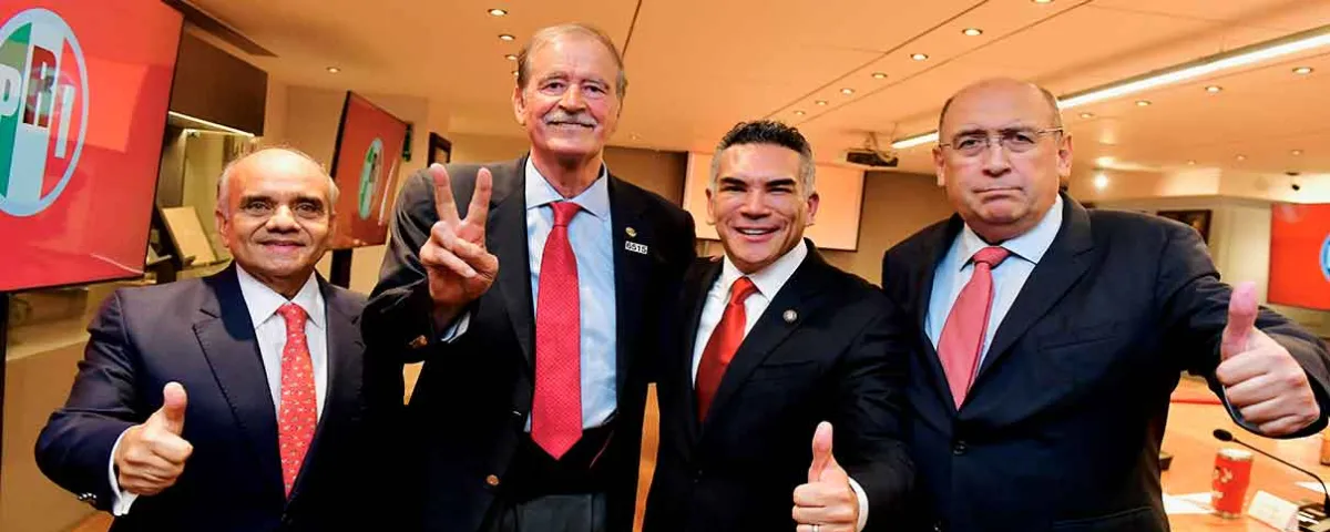 De sacar al PRI de Los Pinos a sentarse con “Alito”: el giro de Fox para formar una oposición 