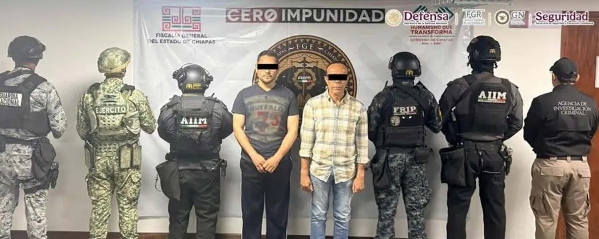 Caen alcalde y exalcalde de Suchiapa; investigan fuga de preso