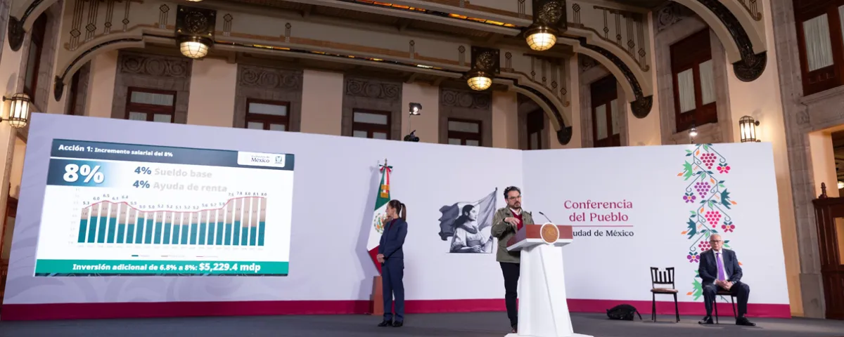 Sheinbaum anuncia 12 acciones para mejorar el IMSS en 120 días