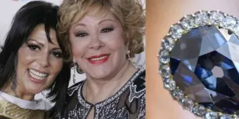 La Guzmán convirtió las cenizas de su madre Silvia Pinal en anillo de diamante